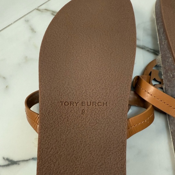 Tory Burch Miller Cloud Shearling Sandals - Picture 4 of 8